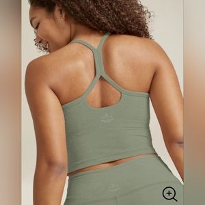 Beyond Yoga Spacedye racerback cropped tank size M